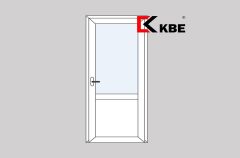 Кирпичный дом дверь балконная KBE 700*2100